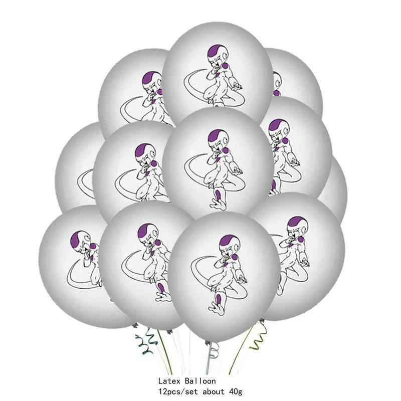 12 buc 12 inch Balon Latex Dragon Ball Accesorii Petrecere Balon Petrecere Son Goku Baloane Decorațiuni Petrecere Ziua Copiilor Jucării Cadou