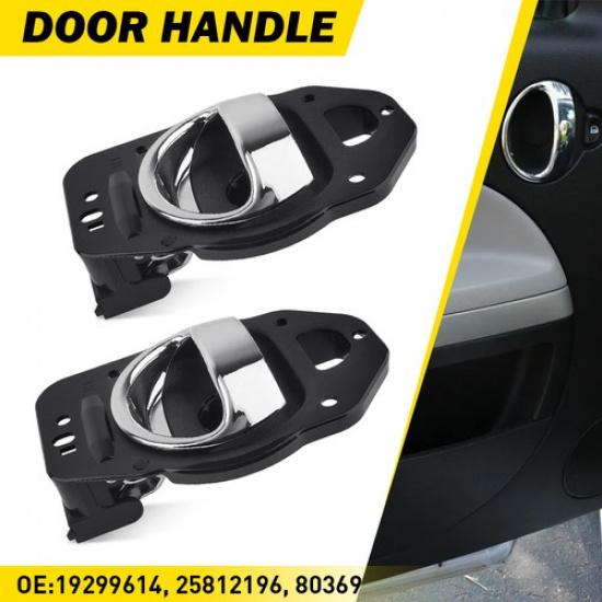 Front/Rear ide Left Interior Door Handle Chrome For Chevrolet HHR 2.4L 2.2L