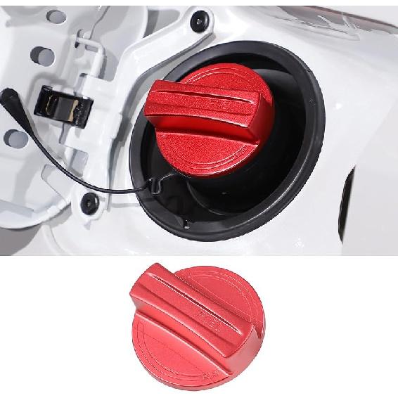 LLKUANG Gas Fuel Tank Gas Cap Trim Cover Compatible with Toyota Land Cruiser 250 1958 Prado J250 LC250 2024 2025,Aluminum Car Oil Gas Cap Fuel Tank