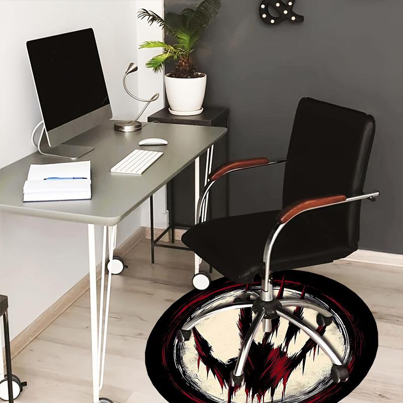 1pc Round carpet, Perfect for Decorating Chairs, Living Rooms, Or Bedrooms, for Living Room.161 80cm by 80cm