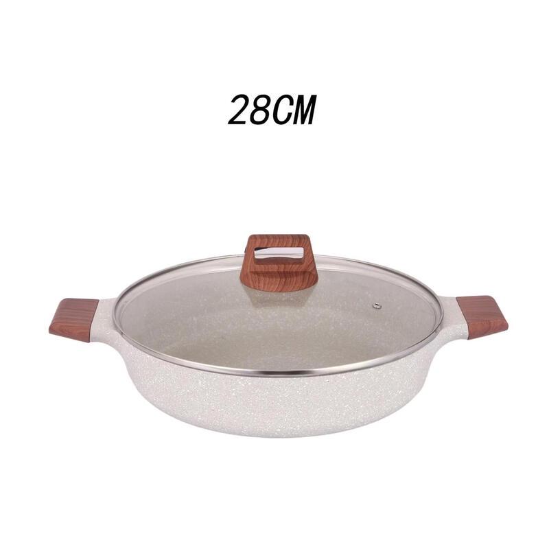 ZISIZ Portable Multi-function Shallow Soup Pot