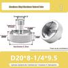 1/4 Aluminum Alloy Hand-Tightened Drone Gimbal Adjustment Screw