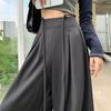 Luxury High-Waisted Wide-Leg Drape Pants for Women - Spring/Autumn 2026 Collection