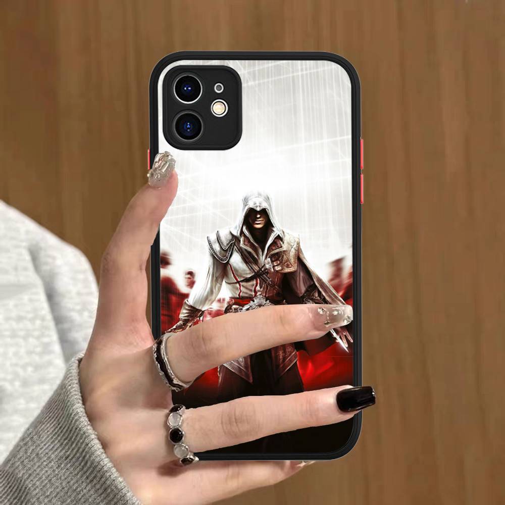

Game A-Assassins C-Creed Phone Cases For IPhone 16 15 14 Plus 13 12 11 Pro Max Matte Oft Bumper Phone Cover iphone 16pro max