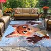 Little Fox Nick print Large Room Carpet Non Slip Cartoon Kids Bedroom Living Room Floor Mat Home Decor Children's Play Carpet