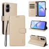 For TECNO Pop 10/TECNO Spark Go 2 4G/Infinix Smart 10 Wallet Case with Strap RFID Blocking Leather Stand Phone Cover