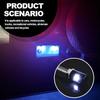 2PCS LED License Plate Lights, 12V Waterproof Tag Lights for Motorcycle/Car/Truck/RV/ATV, Screw Bolt Lamp (White)
