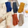 Pabei Unisex Winter Twisted Knit Warm Gloves