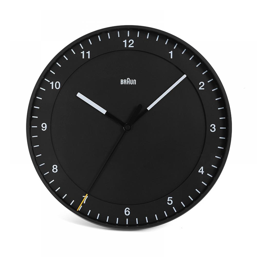 Braun Bc17b Classic Analog Low Noise Large Public Wall Clock