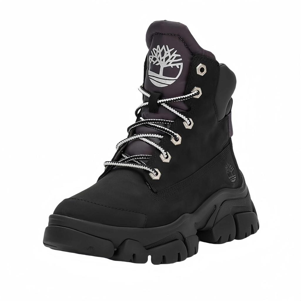 Timberland Comfortable Versatile Durable Non-Slip High-Top Casual Shoes Women Casual Shoes Black A5XBG
