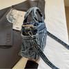 Retro Denim Mini Tote Bag Hand Bag