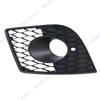 Car Front Fog Light Cover Grille For Seat Leon CUPRA 1P 2005-2011 Lower Grille Cover Fog Lamp Frame 1P0853665C 1P0853666C