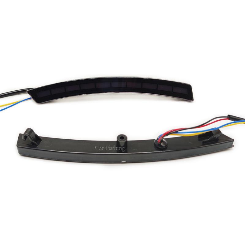2PCS LED Daytime Running Light For Honda CR-V CRV 2024 Dynamic Turn Signal Waterproof Car 12V LED DRL Lamp