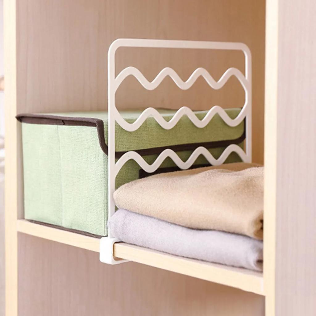 1/2PCS-cabinet drawer divider, suitable for closets, wardrobes, bathrooms, offices, space saving storage organizer
