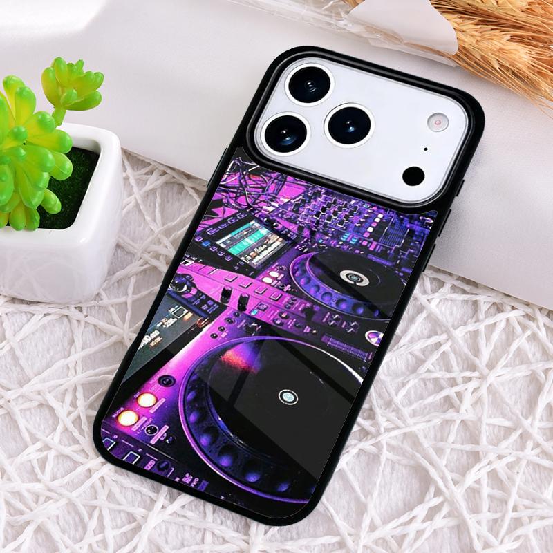 Ddj Dj Music Phone Case for iPhone 17 Air 16 15 11 12 14 13 Pro Max Shockproof Cover