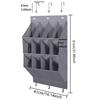 Wall-Mounted Foldable Shoe Organizer – Maximize Space for Shoes & Miscellaneous Storage
