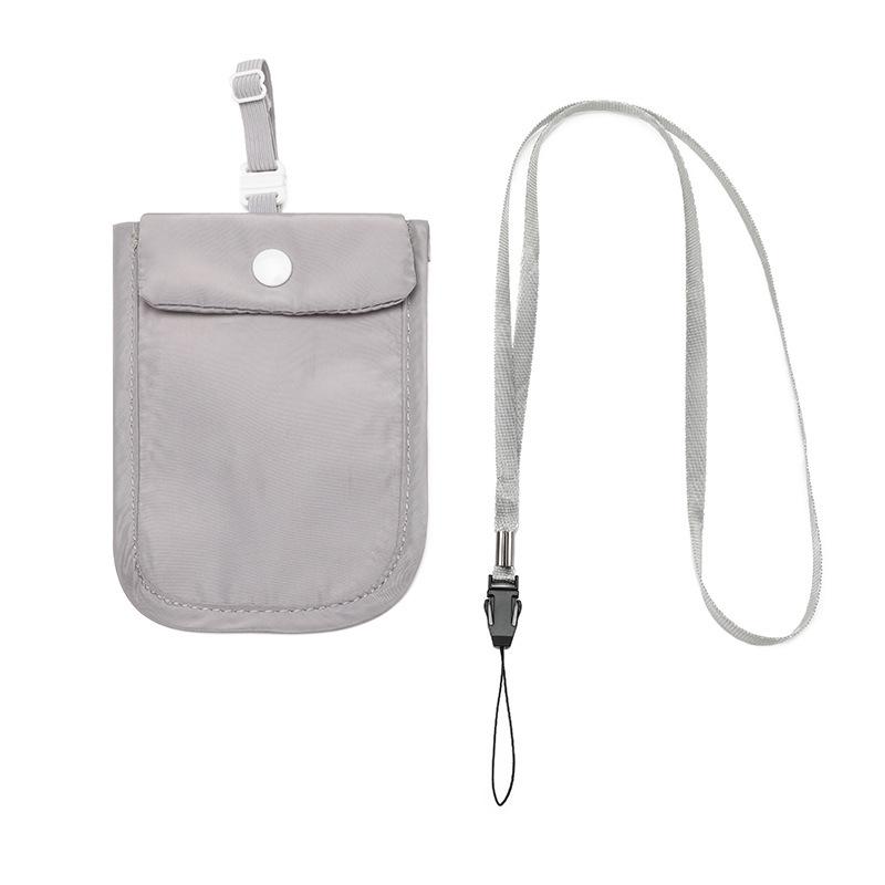 Nylon Ultra-Thin Hidden Underwear Coin Card Holder for Women