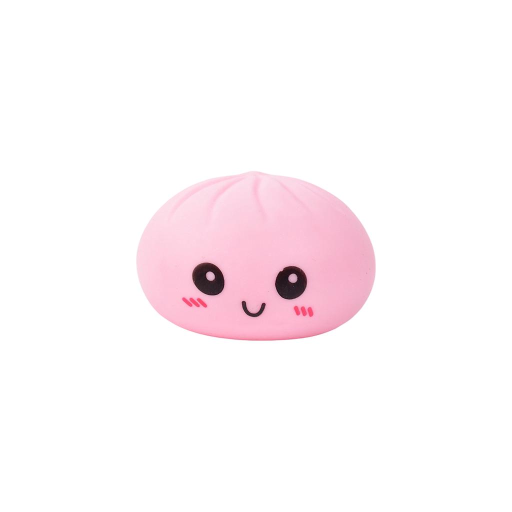 Soft Squeeze Steamed Stuffed Bun Stress Relief Toy With Slow Rising Steamer For Office Adult And Student Hand Relaxing