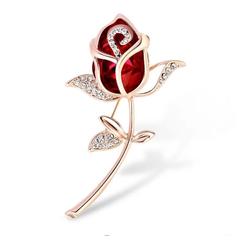 Elegant Luxury Brooch: Versatile and Exquisite Pin for Suit Jackets - Japanese and Korean Inspired Design