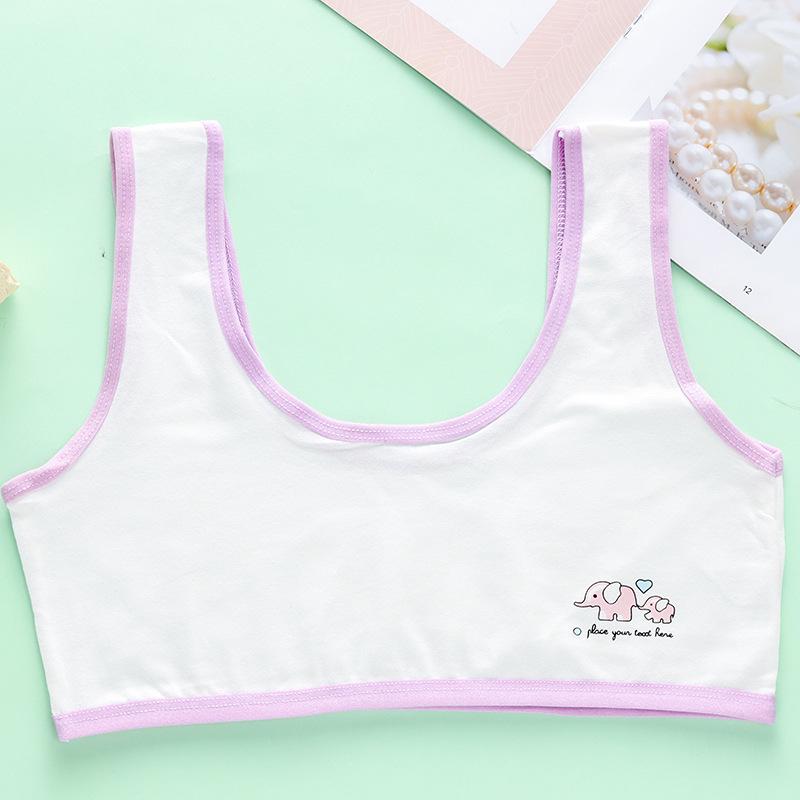 

Дівчачий пубертатний кроп-топ бюстгальтер для віку 9-13 років S (40-65 jin)