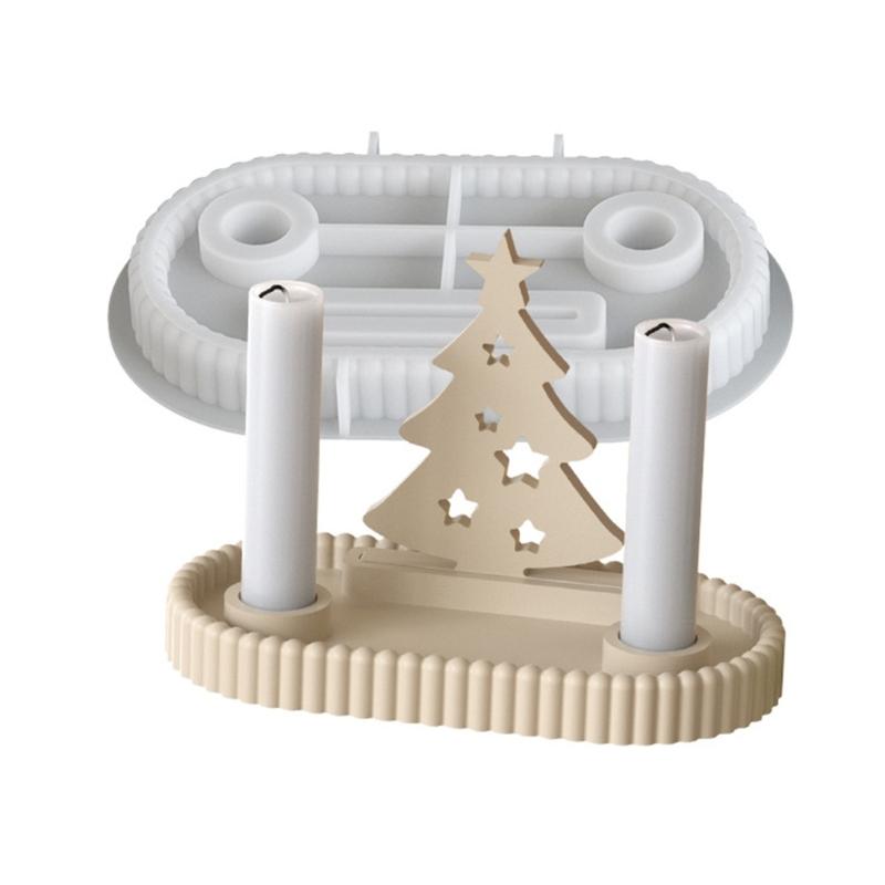 Heat Resistant Silicone Mold For DIY Resin Candle Trays Epoxy Jewelry Dishes Bathroom Organizers And Crafting Accessories