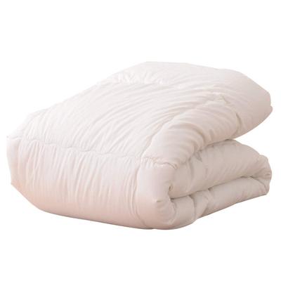 EMOOR Japanese-made Washable Comforter, Single Size, 100% Cotton, Dust Mite Resistant, Antibacterial, and Odor Resistant, "Classe Light