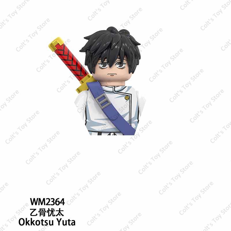 NEW Jujutsu Kaisen Toys Satoru Gojo Itadori Yuji Mini Action Figures Building Blocks Classic Japan Anime Dolls Model Kids Gifts