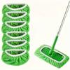 Flat Mop Replacement Cloth Cover Scouring Pad Microfiber Mop Accessories Mop Cloth For Kitchen Cleaning Supplies