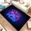 Cartoon Game Gamer Gamepad Rug Carpet for Living Room Bedroom Home Decor,Floor Mat Non-slip Decoration Kid Playroom Sofa Doormat