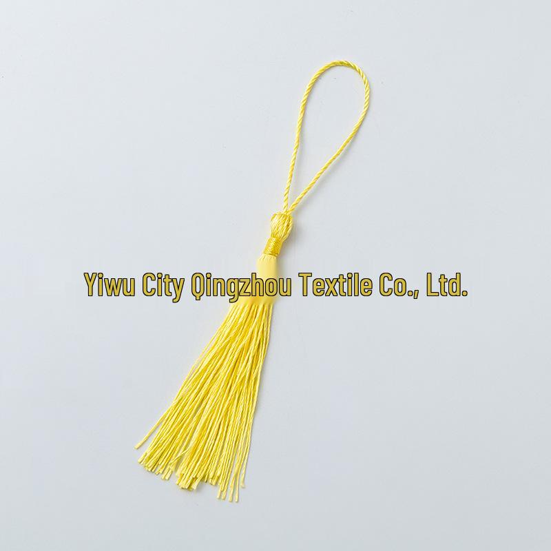 Polyester Silk Tassels for DIY Crafts and Bookmarks