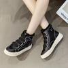 Fashion Winter Flat Shoes for Women 2025 Designer Luxury Sneakers Woman Flats Casual Chunky Sports Shoes Girls Platforms Tennis Female