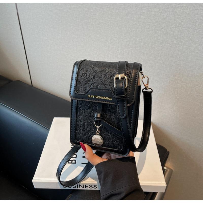 

Contrasting color butterfly small bag women s new fashion casual shoulder messenger bag small square bag vertical чорний