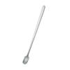 Square Head Stirring Spoon Small Teaspoon Metal Steel Tableware Easy To Clean