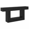 Black Oak Console Table 160 X 30 X 74 Cm