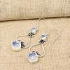 Milky Opal 925 Solid Sterling Silver Earrings, Handmade Gemstone Earrings Jewelry, Gifts For Wife Brand New Earrings