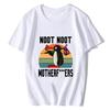 Noot Noot Pingu Kawaii Anime T-Shirt Cartoon Lustig Pinguin Grafik Tops Damen Herren Lässig Übergroßes T-Shirt Junge Mädchen Niedliches T-Shirt