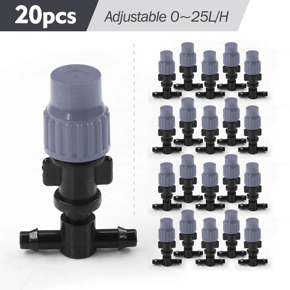 30-5M 60W Self-priming Pump with Timer Misting Cooling System Adjustable 0-25L/H Atomization Sprayer Garden Irrigation Watering