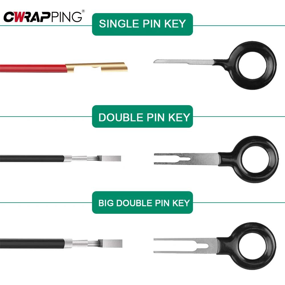 Car Terminal Removal Metal Repair Tool Automotive Universal Auto Wire Pin Extractor Sets Repair Car Disassembly Hand Accessories