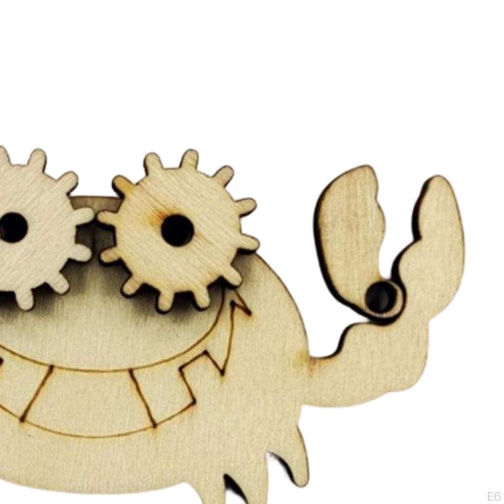 Wood Busy Board Accessory, Practical Skills Educational Early Teaching for Diy Accessory Learning