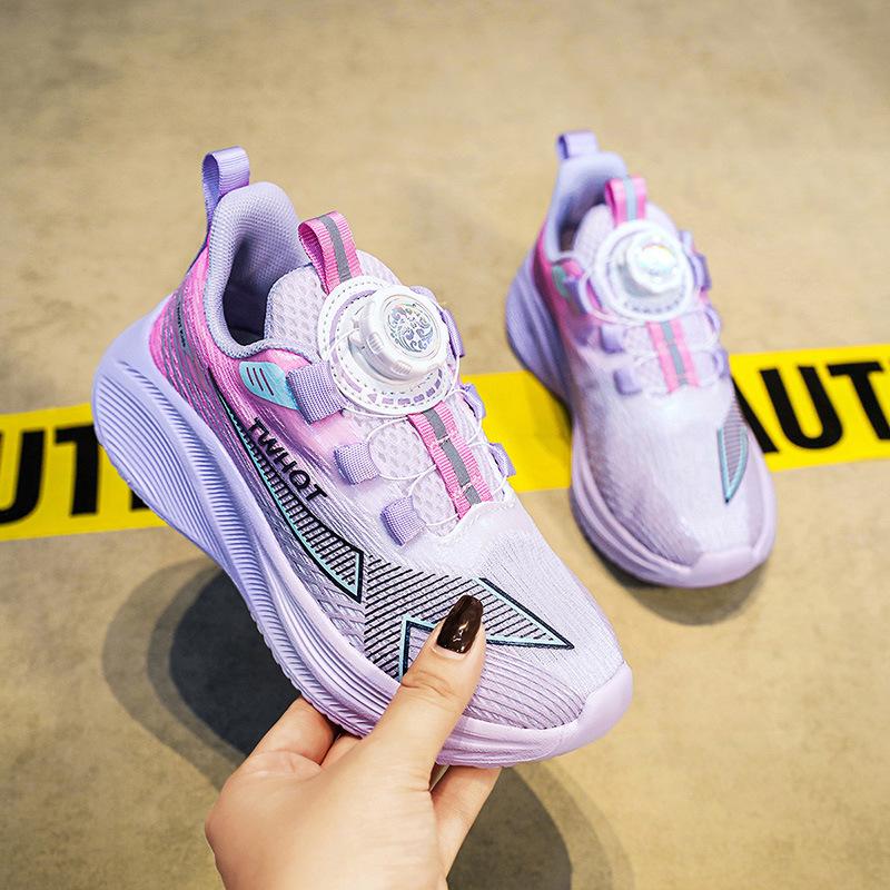 Boys shoes 2025 spring and summer new children's shoes boys sports shoes mesh breathable soft sole running shoes