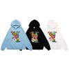 VUNC Winter Lockerer Unisex Baumwoll-Hoodie - Oversize, Lässig, Bedruckt, Große Größen für Paare