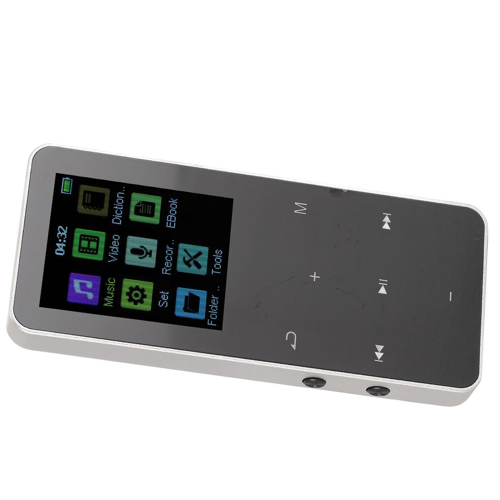 Music Player 2 Inch HD Screen Noise Reduction Electronic Book FM Radio Voice Recording HiFi Lossless Sound Portable MP3 Player