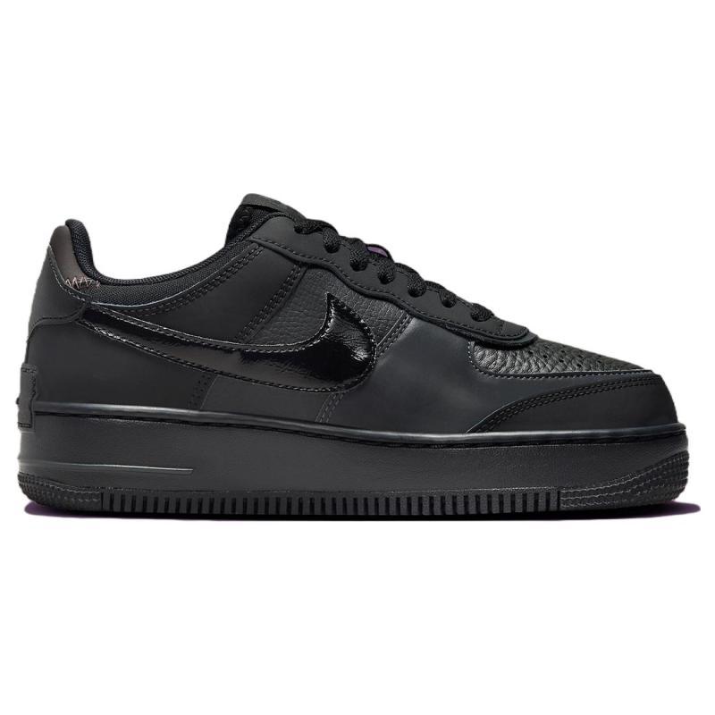 Nike Air Force 1 Shadow Triple Black Women's Sneakers FB7582-001