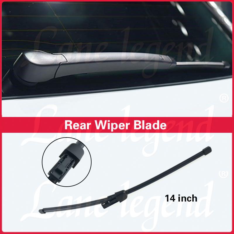 For VW Tiguan MK2 2017 - 2023 Wiper 14" Rear Wiper Blade Windshield Windscreen Clean Tailgate Window Car Rain Brush 2021 2022