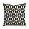 Modern Simple Colorful Geometric Element Pillow Cover Fresh and Fashionable Sofa Cushion Cover Home Decoration Cushion Cover