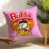 Famous Buldak Ramen Cartoon Pillow Case Linen Cushion Covers For Decorative Sofa Home Pillows Case Car Chair Pillows Cases