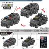 2024 Military Armoured Off-Road Vehicle Humvee Jeep H1 2 Modes Army Car Building Blocks Bricks WW2 Model Moc Toys Boys Kids Gift