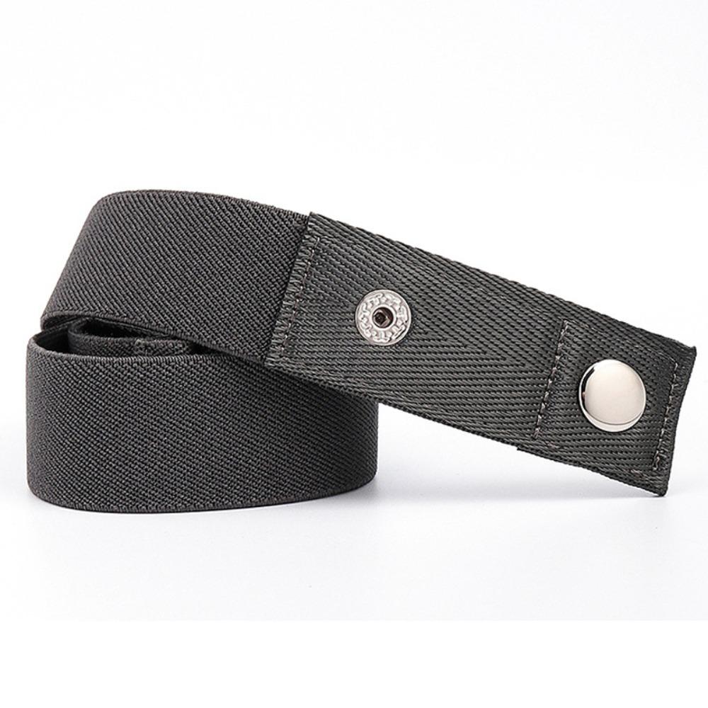 Fashion Lazy Elastic Waist Band Colorful Adjustable Buckle-Free Belts Seamless Elastic Belt For Women Men