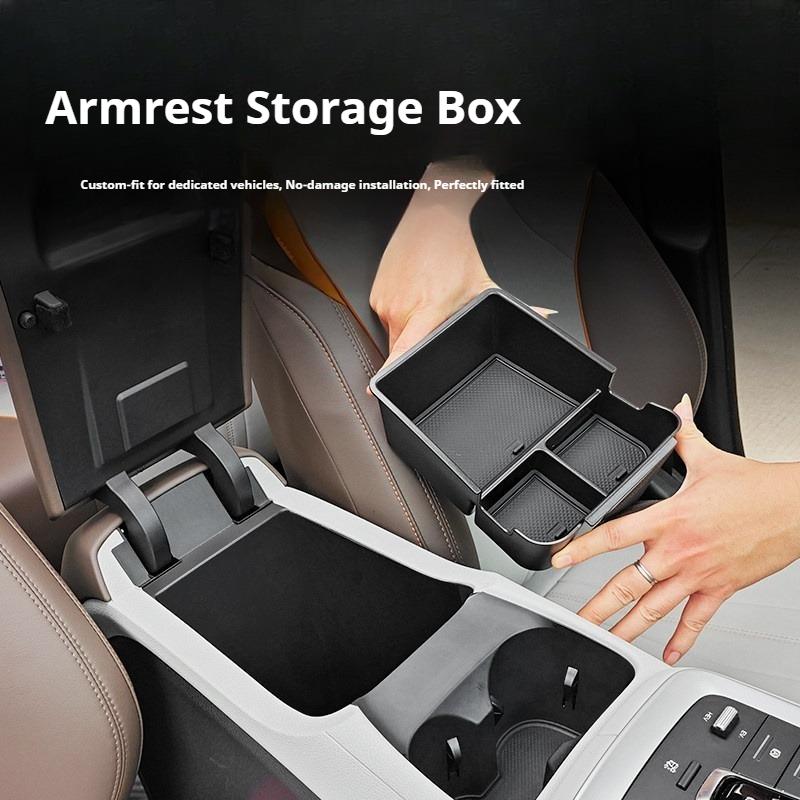 For BYD Sealion 5 Song Pro DM-i Door Slot Cup Holder Pad Silicone Anti Scratch Storage Mat Set Interior Accessories