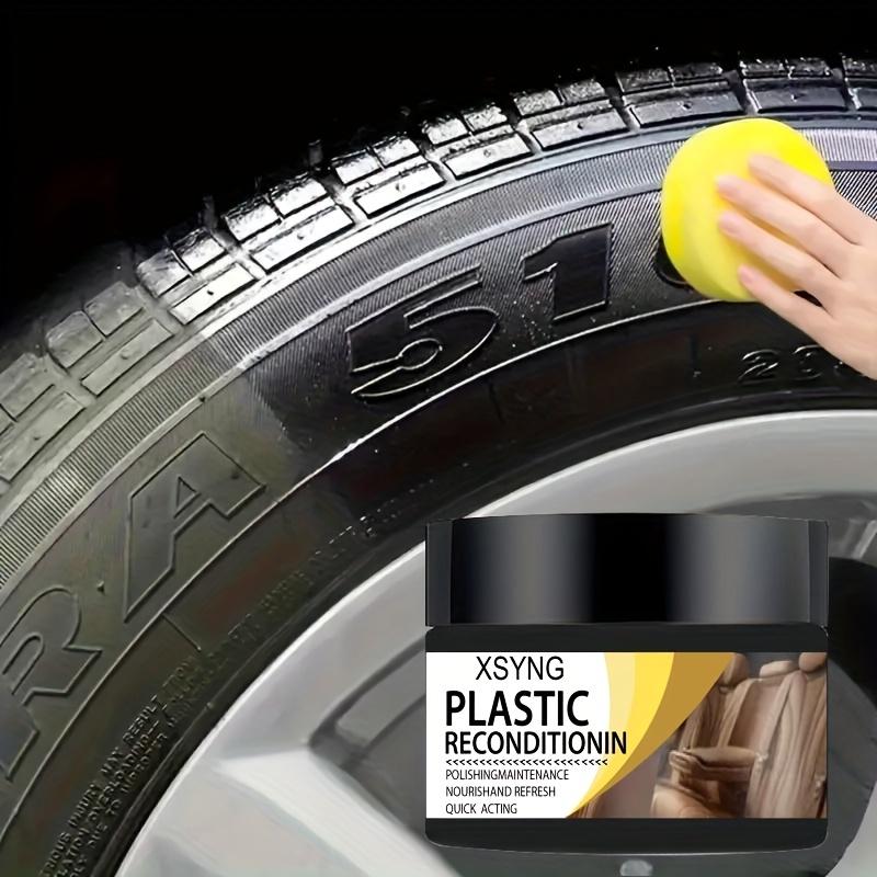 Maintenance Wax for Automotive Plastic Parts, Used As a Gloss Repair Agent for Car Interiors and Instrument Panels, Tire Gloss, and Seat Maintenance